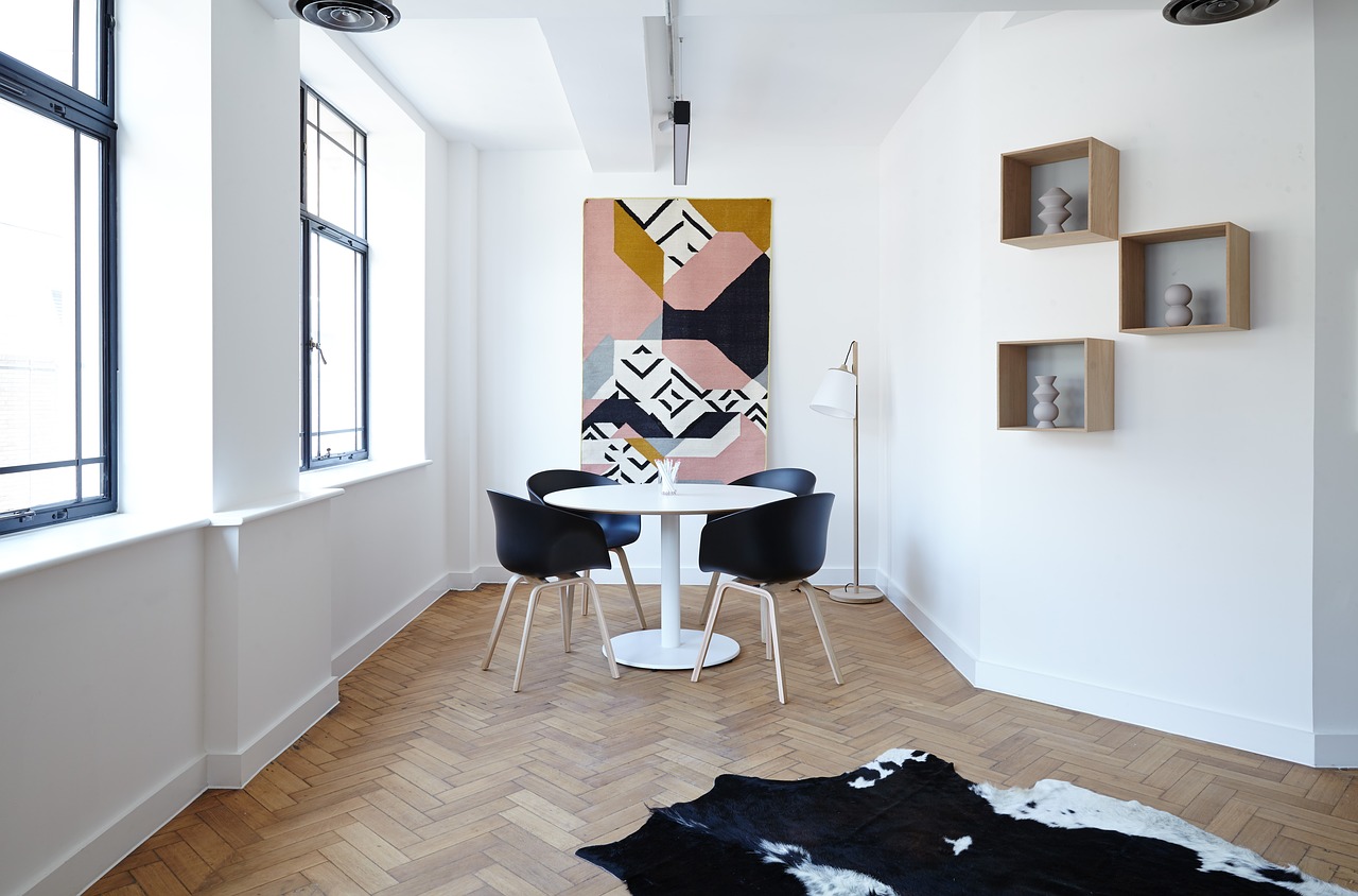 chairs, living room, table